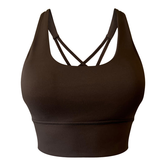 Two Cross back Sports Bra